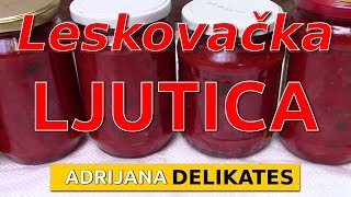 Leskovačka LJUTICA bez konzervansa [upl. by Ecirb]