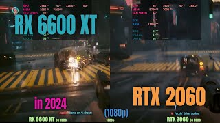 6600 XT vs RTX 2060 in 2024 [upl. by Alekahs825]