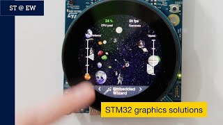 STEW2023 STM32 Graphics Solutions HMI TouchGFX QT Embedded Wizard TouchGFX Stock [upl. by Daye]