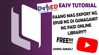 KOTOBEE AUTHOR TUTORIAL 3 How to share and export epub without for paying online library [upl. by Coster]