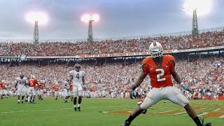 Classic Tailback  Willis McGahee Miami Highlights [upl. by Deuno]