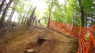 Bank 1 Saar MTB Marathon StIngbert 2012 Kahlenberg Downhill [upl. by Yeneffit]