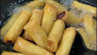 Lumpia shanghai recipe business recipe teach you the best way to wrap your lumpia shanghai easy [upl. by Savinirs]