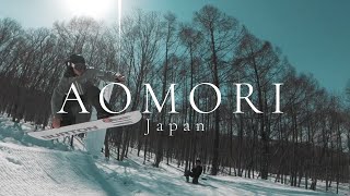 Aomori Springs Ski Travel Video [upl. by Holtz]