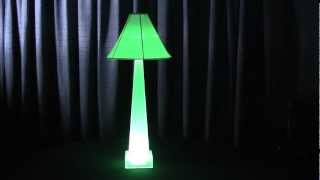 How to setup and use an Acrylic Spandex Lamp [upl. by Ateekan497]