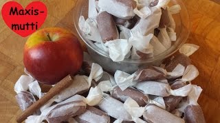 ApfelGewürzKaramellbonbons  leckeres zum naschen [upl. by Andriette]