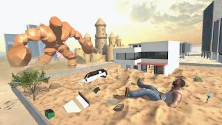 Franklin Survive Sandstorm in Indian Bike Driving 3D [upl. by Wulf348]