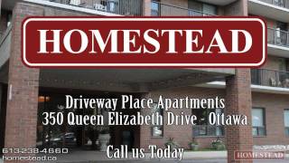 Driveway Place Apartments  350 Queen Elizabeth Drive Ottawa [upl. by Ayres446]