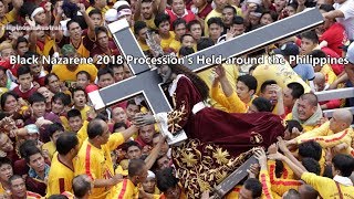 Black Nazarene 2018 Processions Held around the Philippines [upl. by Aniaz]