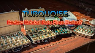 Review Koleksi Batu Pirus Ekslusif  Turquoise And Silver Art Custom by KH GALLERY [upl. by Jarek]