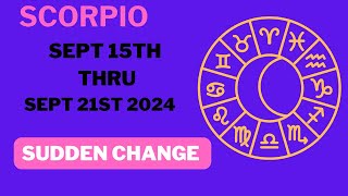 Scorpio Weekly Horoscope Major Life Changes Sept 15th 21st [upl. by Mosley]