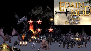 LOTR BFME2 ROTWK Dagor Dagorath  Edain Hero Submod  Goblin Faction Complete Overview and Showcase [upl. by Notlaw]