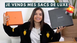 JE VENDS MES SACS DE LUXE 20 mars [upl. by Neenwahs149]