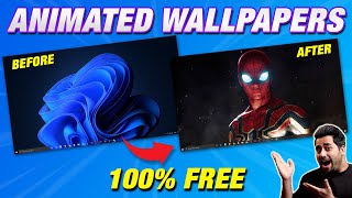 Live Animated Wallpaper for PC 😍  Best FREE Live Wallpaper Apps for Windows 1011 PC 2021  2022 [upl. by Clarise]