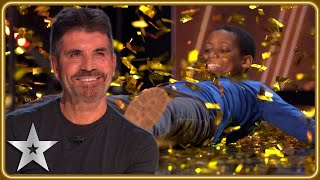 GOLDEN BUZZER is one of the BEST VOICES Simons ever heard  Auditions  BGT 2023 [upl. by Ssew95]