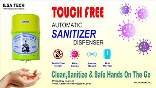 Build Automatic Hand Sanitizer Machine at Home [upl. by Auqenes686]