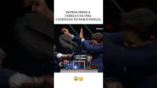 Datena perde a cabeça e da uma cadeirada no Pablo Marçal no Debate da TV Cultura 😱cortepablomarçal [upl. by Rambow303]