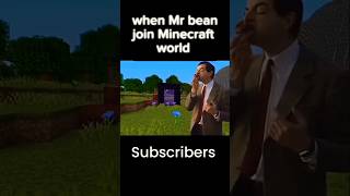 Mr Bean minecraftda minecraft uzbcarol [upl. by Yemirej]