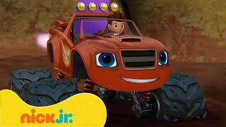 Blaze and the Monster Machines  AJ rettet Blaze aus einer klebrigen Schlammgrube 🐒  Nick Jr [upl. by Mayce507]