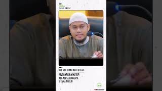 KEUTAMAAN MENUTUPI AIBAIB SAUDARANYA SESAMA MUSLIMUSTABU UMAR RAIH GELARfaedah TunasKebaikan [upl. by Opalina]