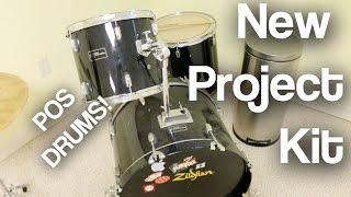 My First Drum Set  New Project Kit [upl. by Kreiker412]