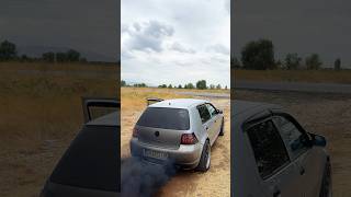 VW Golf 4 19 TDI 110 HP VP 2260 Turbo Stage 3 Hardcut Popcorn [upl. by Nimajaneb]