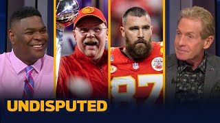 Travis Kelce’s sideline outburst at Chiefs HC Andy Reid Should it be ignored  NFL  UNDISPUTED [upl. by Samuella645]