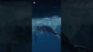 Kronosaurus incredible jump and beautiful meal scene 🦖 Jurassic World Evolution 2 [upl. by Rizzi]