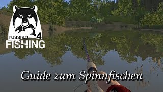 Russian Fishing 4  Guide amp Einstieg ins Spiel  4 Spinning  Deutsch [upl. by Eddie]