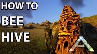 How to Get a Bee Hive Ark Survival Evolved Tips [upl. by Kempe316]