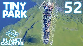 Planet Coaster TINY PARK  Part 52  RIDING ALL THE RIDES 1 [upl. by Aelgna933]