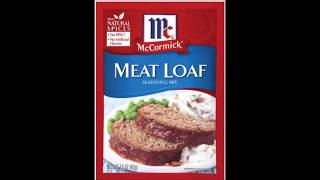 McCormick Meatloaf Seasoning Recipe [upl. by Tyoh]