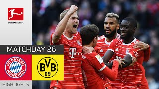 Bayern Flexing Their Muscles  Bayern München  Borussia Dortmund  Highlights  MD 26 – BuLi 2223 [upl. by Janyte]