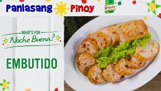 How to Cook Embutido  How to Make Embutido  Embutido Recipe  Panlasang Pinoy [upl. by Lenz605]