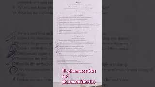 bpharma Biopharmaceutics and pharmacokinetics 6th sem kakatiya university 2024 [upl. by Laefar]