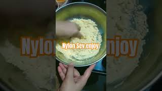 Nylon Sev enjoy with chat food recipe cooking easyrecipe 👩‍🍳 [upl. by Tterraj934]