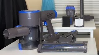 Cordless Vacuum Cleaner 180W Power Suction Stick Vacuum Cleaners Review Quiet and lightweight [upl. by Azila]