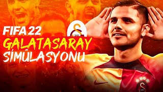 GALATASARAY YENİ TRANSFERLERİYLE ŞAMPİYON OLUR MU  FIFA 22 REBUILD KARİYER MODU [upl. by Lejna]