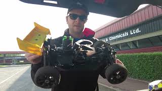 Test Day The Viewer Parts Built Nitro RC Buggy Will It Drive [upl. by Arihsat333]