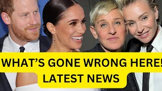 WHAT’S GONE WRONG WITH ELLEN MEGHAN LATEST royal ellendegeneres meghan [upl. by Nennahs]