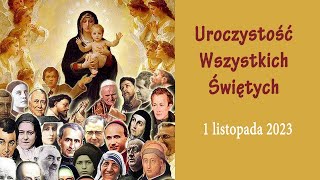 0111 g1300 Uroczystość Wszystkich Świętych  Msza święta na żywo  NIEPOKALANÓW – bazylika [upl. by Corty659]