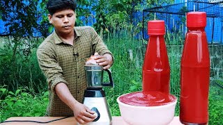 ടൊമാറ്റോ സോസ് വീട്ടിൽ തന്നെ ഉണ്ടാക്കാം How To Make Tomato Sauce At Home [upl. by Eastman]