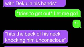 Iida X DekuTexting Story13TW Episode 8 [upl. by Putnem532]