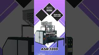 ASR 1200 Automatic Stretch Film Rewinder Machine slittingrewindingmachine stretchfilmmachine [upl. by Paolo]