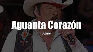 Lalo Mora  Aguanta Corazón LETRA [upl. by Yllom]