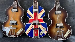 Hofner Bass Comparison [upl. by Kcirddahc165]