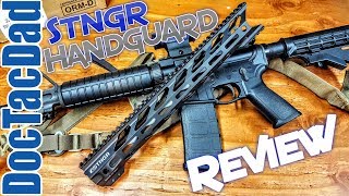 15quot MLOK STNGR Rail  Upgrading My Ruger AR556  ReviewInstall [upl. by Ellirpa]