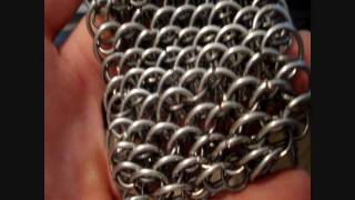 Chainmaille Tutorial Part 9 Dragonscale [upl. by Ahseile]