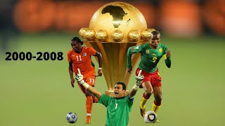 Africa Cup of Nations Finals match highlights from 20002008 [upl. by Aiz]