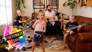 Colt Clark and the Quarantine Kids play quotFortunate Sonquot [upl. by Rolyks]